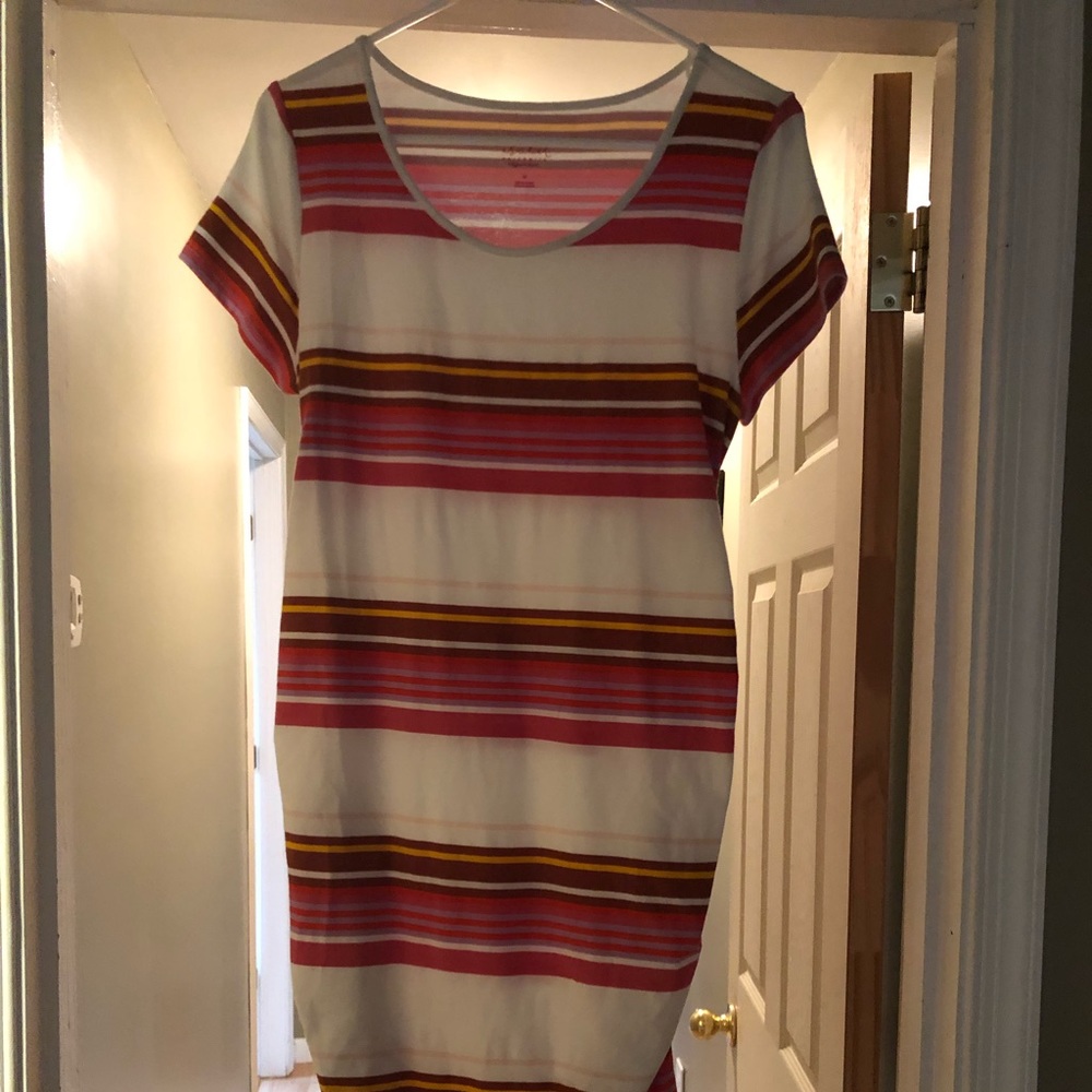 Isabell Maternity mid calf dress
